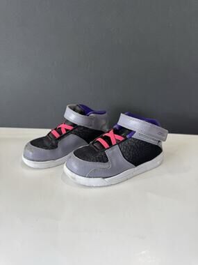 Air Jordan Flight Club Retro Jr Girl’s Shoe Youth 9C Purple Pink 602663-027